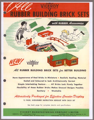 Rubber Building Brick Sets