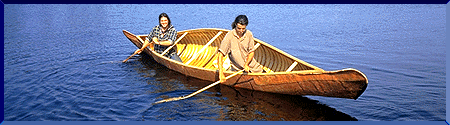 Micmac canoe; photo: Don Deblois; S93-11278, PCD96-09-44