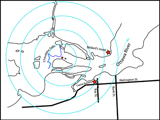 Ottawa Area Map; produced by Jean-Luc Pilon