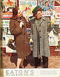 Promotion du don de sang, Eaton's Fall 
Winter 1944-1945, page de couverture.