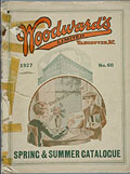 Page de couverture, Woodward's Spring 
Summer 1927. 