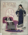 Vtements pars de 
fourrure, Eaton's 
Fall Winter 1925-1926, page de couverture.
