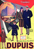 La famille  la mode, Dupuis 
Frres 
automne hiver 1929-1930, page de couverture.