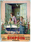 Rpartition des tches 
dans les annes 
1920, Simpson's Spring Summer 1929, page de couverture.