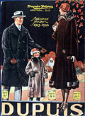 Scne familiale, Dupuis 
Frres automne 
hiver 1925-1926, couverture.