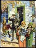 Eaton's Fall Winter 1928-29, page de 
couverture.