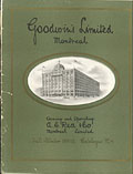 Goodwin's Fall Winter 1911-1912, page 
de couverture.