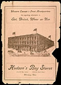Hudson's Bay Company Price List Fall 
1901, p.4