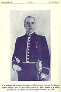 Albert Dupuis, lev par 
le pape  la 
dignit de Chevalier de l'Ordre de Saint-Grgoire-le-Grand, 
1930.
