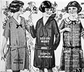 Trois robes pour fillettes, Eaton's 
Spring Summer 1925, p.64.