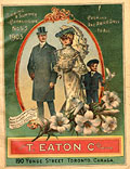 Eaton's Spring Summer 1903, page de 
couverture.