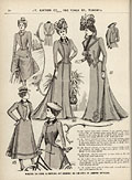 Ladies` dresses, Eaton`s Spring Summer 
1899, p.10.