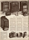 Assorted radios, Eaton Automne hiver 
1948-49, p.468.