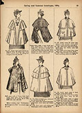 Plerines pour dames, Eaton's 
Spring 
Summer 1895, p.13.