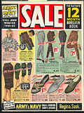 Army and Navy Sale, Fall Winter 
1961-62, cover.