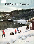 Notre premier choix: Eaton, 
Eaton automne hiver 1950-1951, page de couverture.