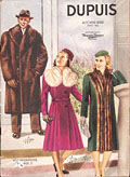 Notre troisime choix: 
Dupuis, 
Dupuis Frres automne hiver 1945-1946, page de couverture.