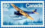 Fokker Super Universal Canadian postage stamp