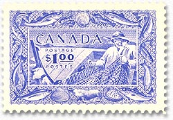 Stamp: Canada Scott 302