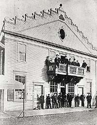 Employees of Dawson's First Post Office, Yukon 