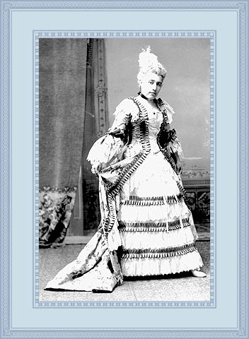 Jessie Ross Robertson as the Baroness of Longueuil