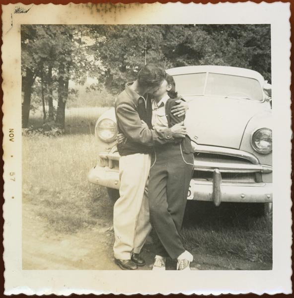 Chris’s friends Nelson and Virginia at Rice Lake, Ontario, 1953