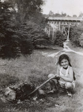 Connie Colangelo, ca 1944. 