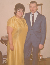 Connie and Chris Bennedsen at a friend’s wedding, Toronto, late 1960s.