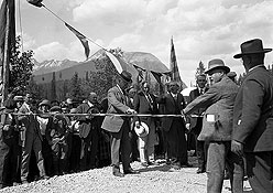 Opening of the Banff-Windermere Highway, June 30, 1923