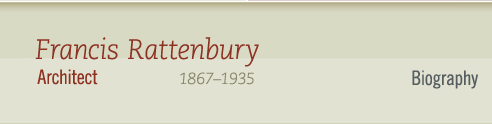 Francis Rattenbury, 1867-1935 Architect - Biography