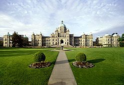 British Columbia Parliament Building, Victoria, circa 2000