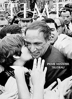 Prime Minister Trudeau, on the cover of Time (Canada) Magazine, July 5, 1968