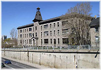 St-Mary's Academy bordering Maisonneuve Boulevard