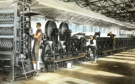 Machinery at Howard Smith Paper Mills, Beauharnois, Qubec, [19--]., © CMC/MCC, Q 9.7.125 LS