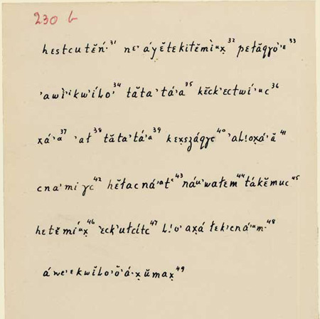 Speech in Tetlenitsa's vision, Ottawa, 1912, CDA-2004-003-003