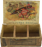 Cigar box label : Split End