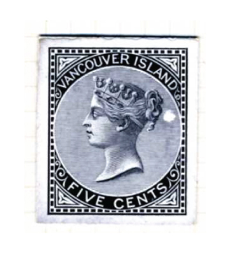 Vancouver Island Five Cents die proofr