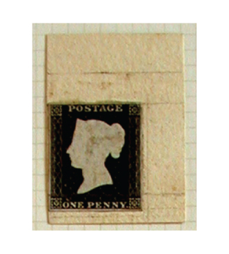 Penny Black inscriptions