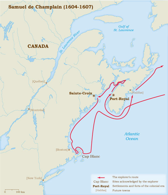 Champlain 1604-1607