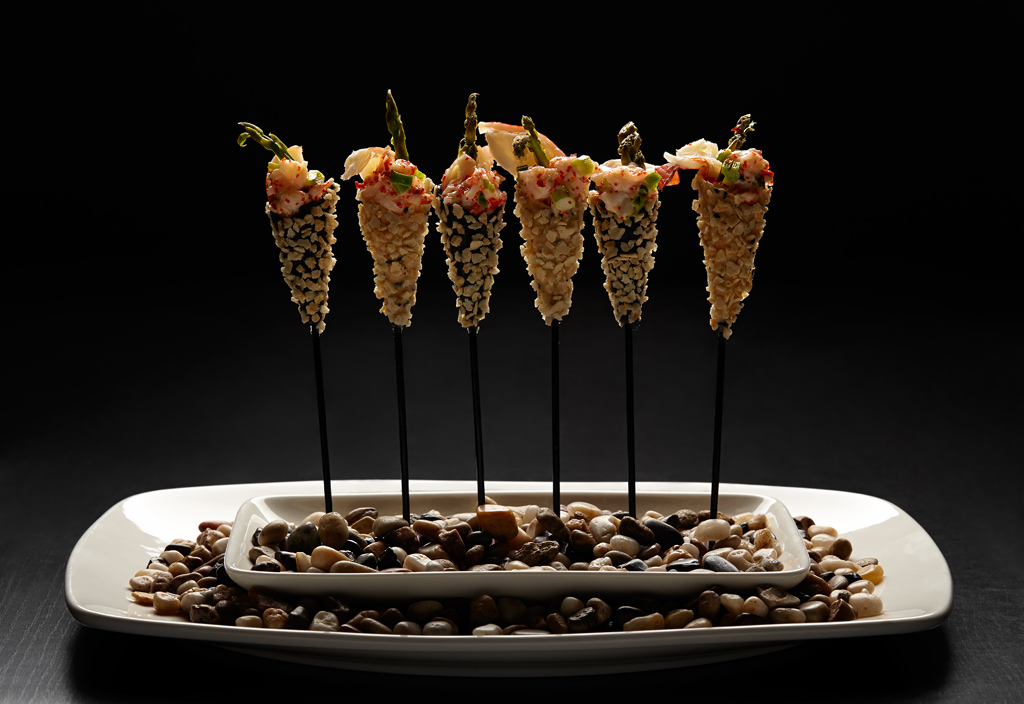 photo of food plating by Sodexo
