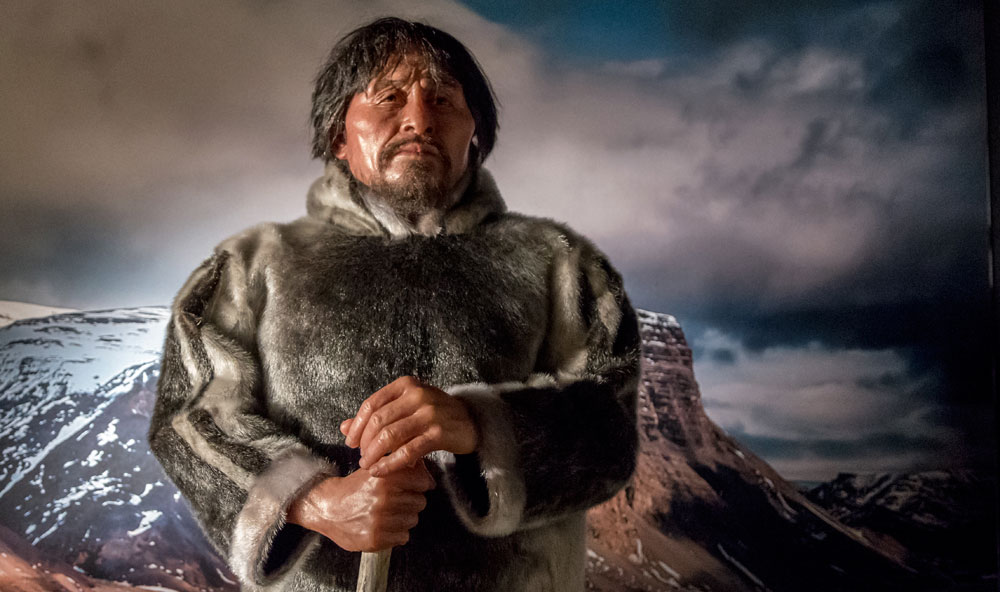 Ancient Inuit man