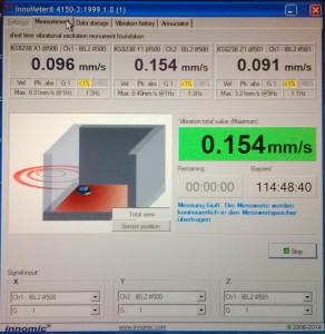  View of the Innometer Software