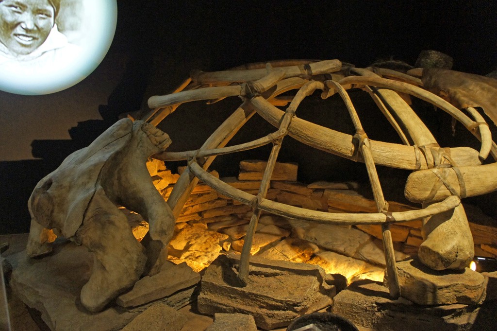 a home constructed from the skeleton of a bowhead whale