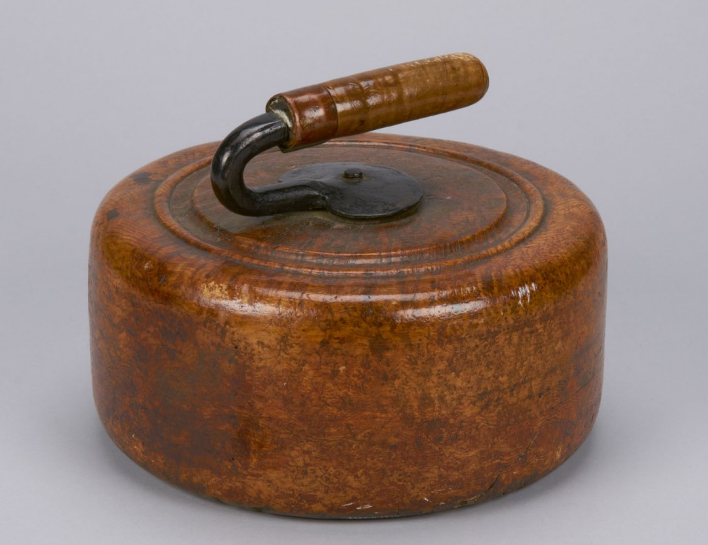 Curling stone, mid-1800s. Canadian Museum of History 2009.71.1995