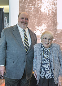 Judith Mappin with her son Jefferson