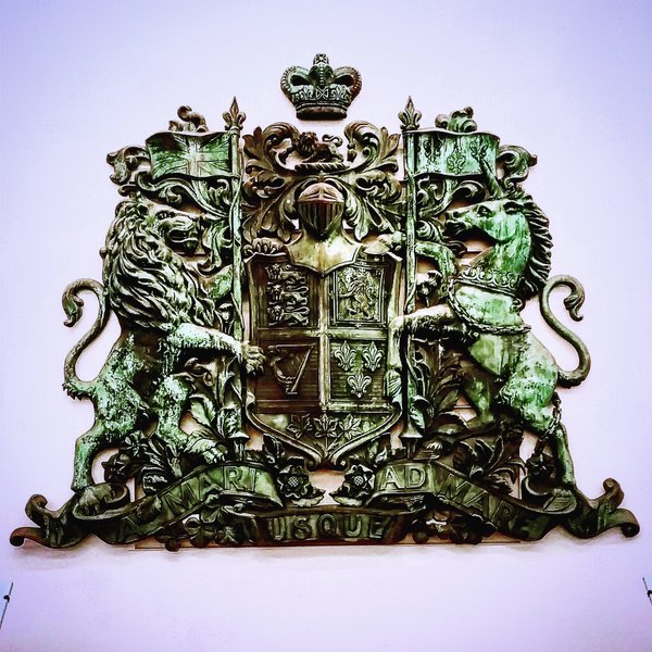 The Canadian Coat of arms, Canadian Museum of History. Photo: Courtesy R. Dodge
