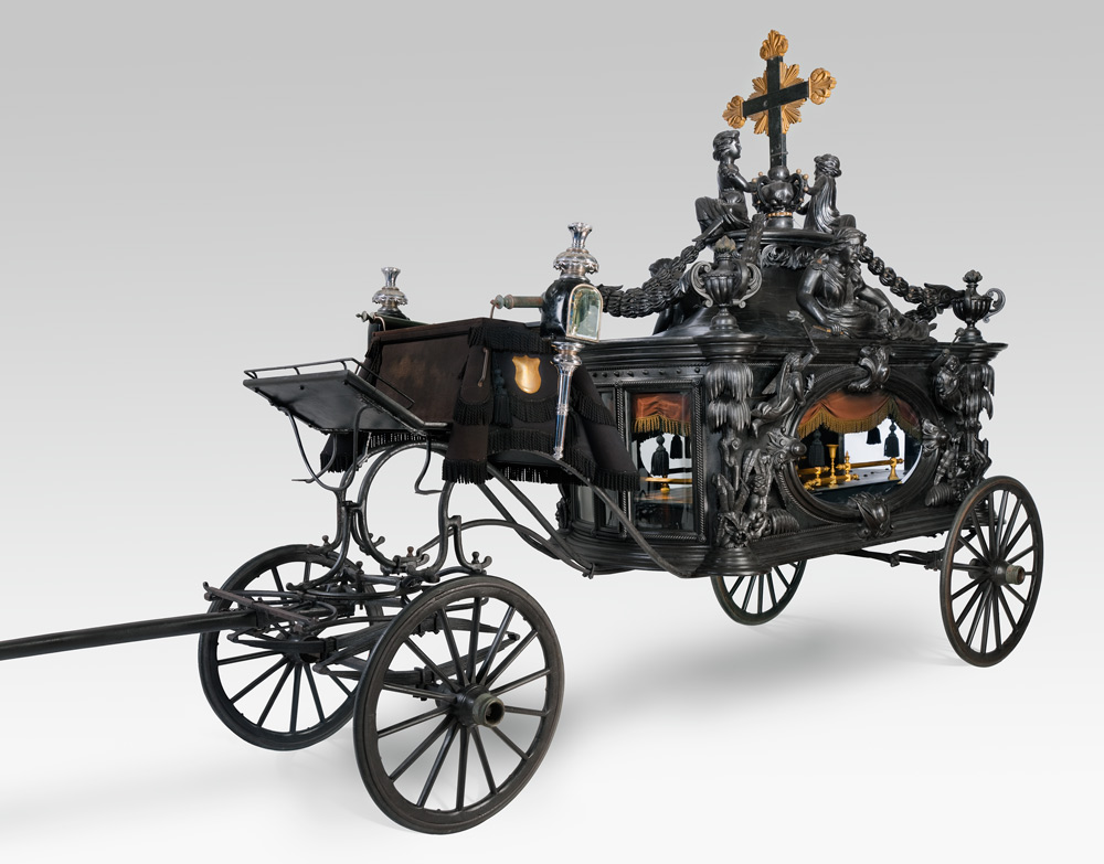 Horse-drawn hearse