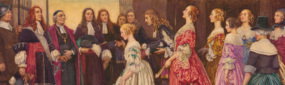 Arrival of the “Filles du Roi" in New France
