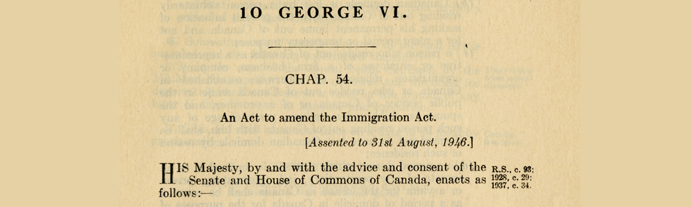 Canadian Citizenship Act