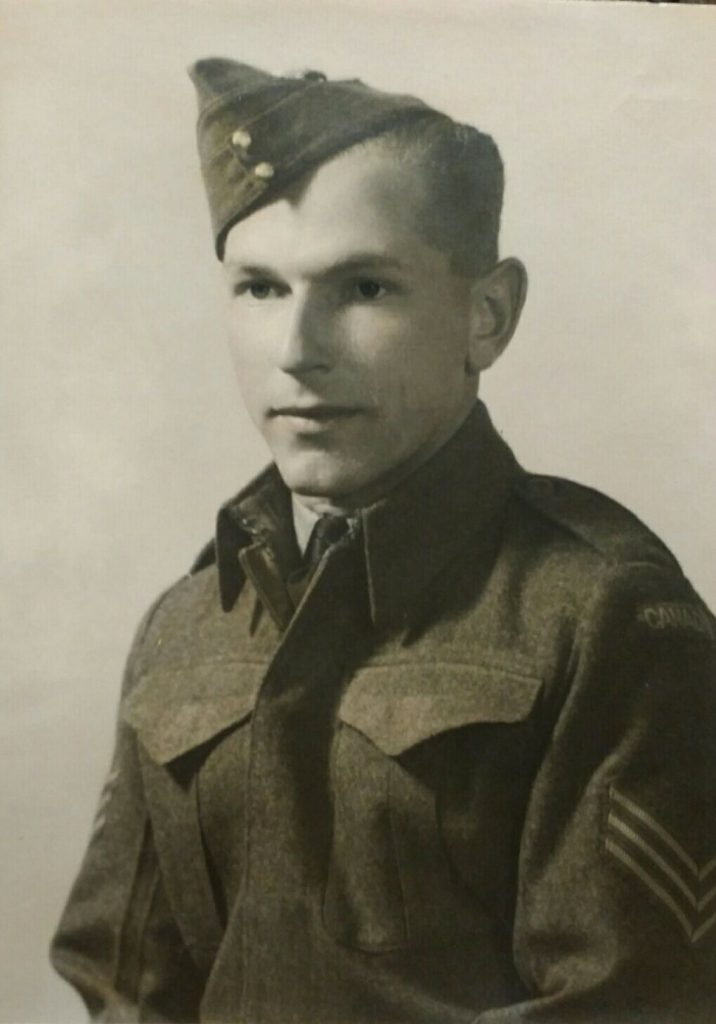 Image of David Wysynski in uniform